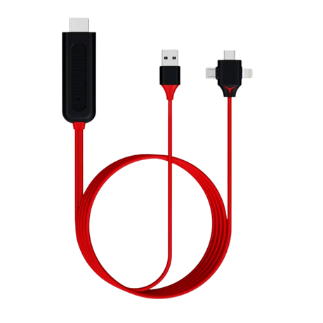 HDMI-adapterkabel for telefoner og nettbrett