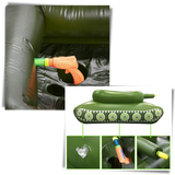 Oppblåsbar flytende tanks