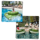 Oppblåsbar flytende tanks