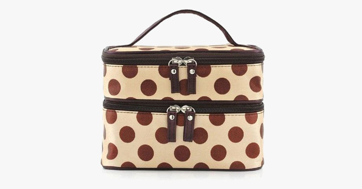 Hjemix | Prikkete Makeup Bag