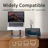 Hjemix | Laptop Stativ i Aluminiumlegering Rotasjonsbrakett