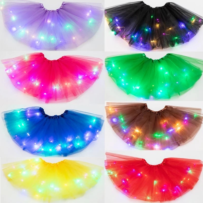 Hjemix | Magisk & Glødende LED Tulle Skirt