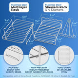 Hjemix | Hot Air Fryer Rack