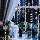 Hjemix | Jule Snøfnugg Ornamenter