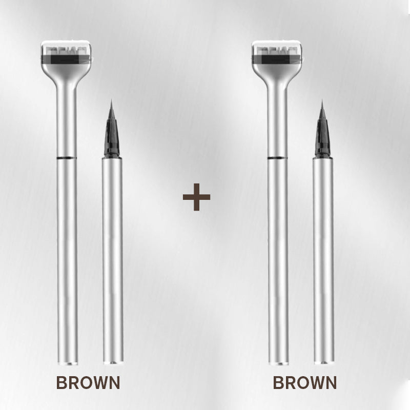 Hjemix | 2-i-1 Eyeliner & Nedre Vippestempel Sett