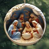 Hjemix | Juleornament med nativity
