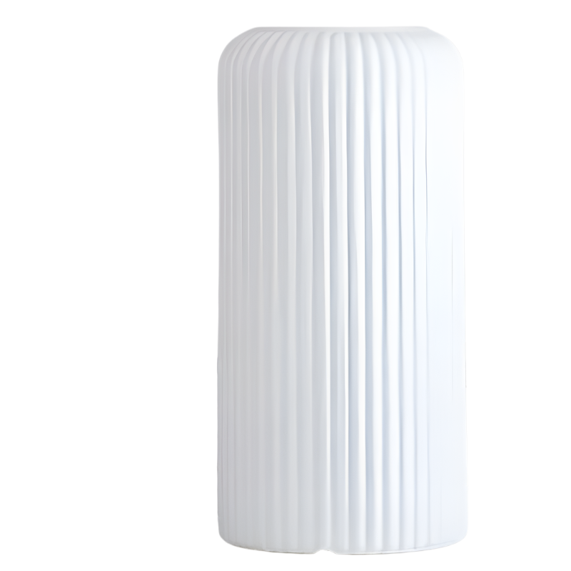 Hjemix | LineaForm Moderne Keramikkvase – Kunstneriske Striper Dekorasjon