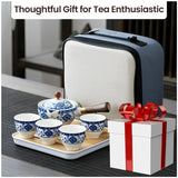 Hjemix | Gongfu Tesett laget av porselen - Tidøs eleganse, perfekt te