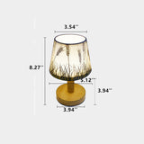 Hjemix | Vintage Lin Futteral 1-Lys LED Bordlampe