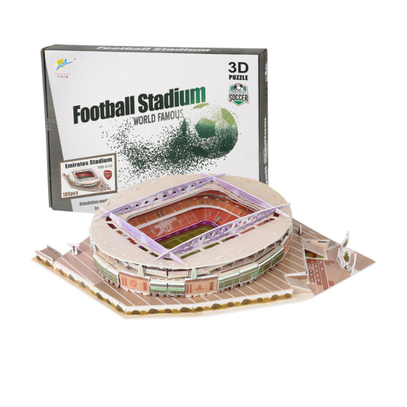 Hjemix | 3D Puslespill Fotballstadion