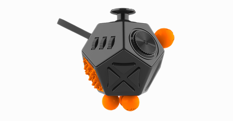 Hjemix | Fidget Dodecagon – 12-sidet fidget kube lindrer stress og angst reduserer depresjon kube for barn og voksne med ADHD ADD OCD autisme