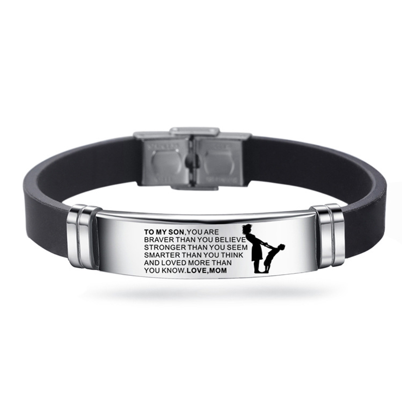 Hjemix | Stål- og silikonarmbånd