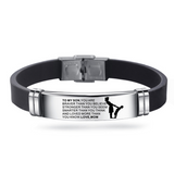 Hjemix | Stål- og silikonarmbånd