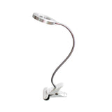 Hjemix | Kreativ enkel USB bukseknapp LED lese klipp skrivebord lampe