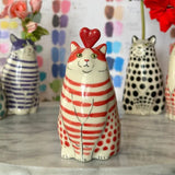 Hjemix | Prikkete Katt Vase