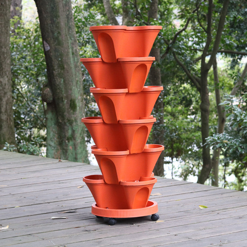 Hjemix | Vertikal Hage - PlantStack - Plassbesparende - Grønn Rutenettløsning