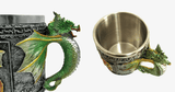 Hjemix | 3D Rustfritt Stål Dragemugg – Gjør barna dine gladere med en funky mugg!