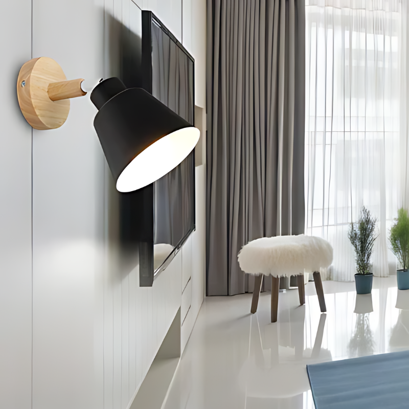 Hjemix | ScandiLamp | Minimalistisk LED Vegglampe i Skandinavisk Design