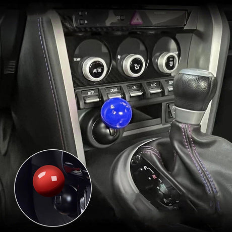 Hjemix | Bil Motor Start Stopp Knapp Joystick Full Metall Kule-Stang