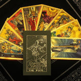 Oppdag den mystiske verden av Tarot Gold Foil Tarot