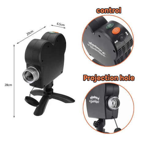 Hjemix | Halloween holografisk projeksjon