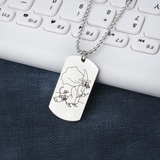 Hjemix | Halloween Tema Rustfritt Stål Halskjede