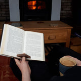 Hjemix | Solid tre presse bok leser verktøy