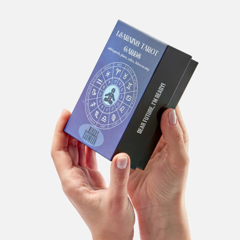 Hjemix | Læringskort Tarot-dekk med betydninger på det