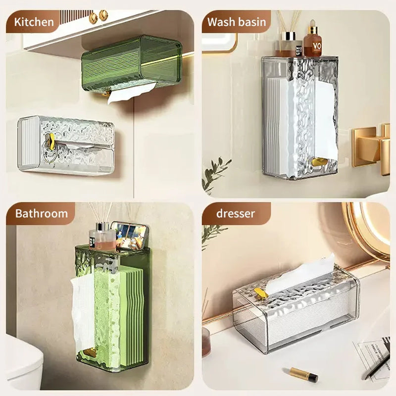 Hjemix | Tissue Vaskeklut Organizer Etui