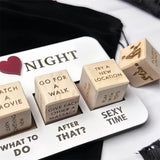 Hjemix | Morsomme Date Night Terninger Nattutgave - Årsdagsgave