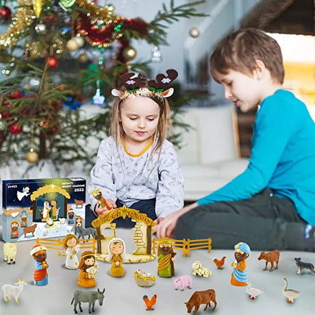 Hjemix | 24 Dager med Jul Nativity Set