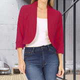 Hjemix | Ensfarget Kuttet Blazer