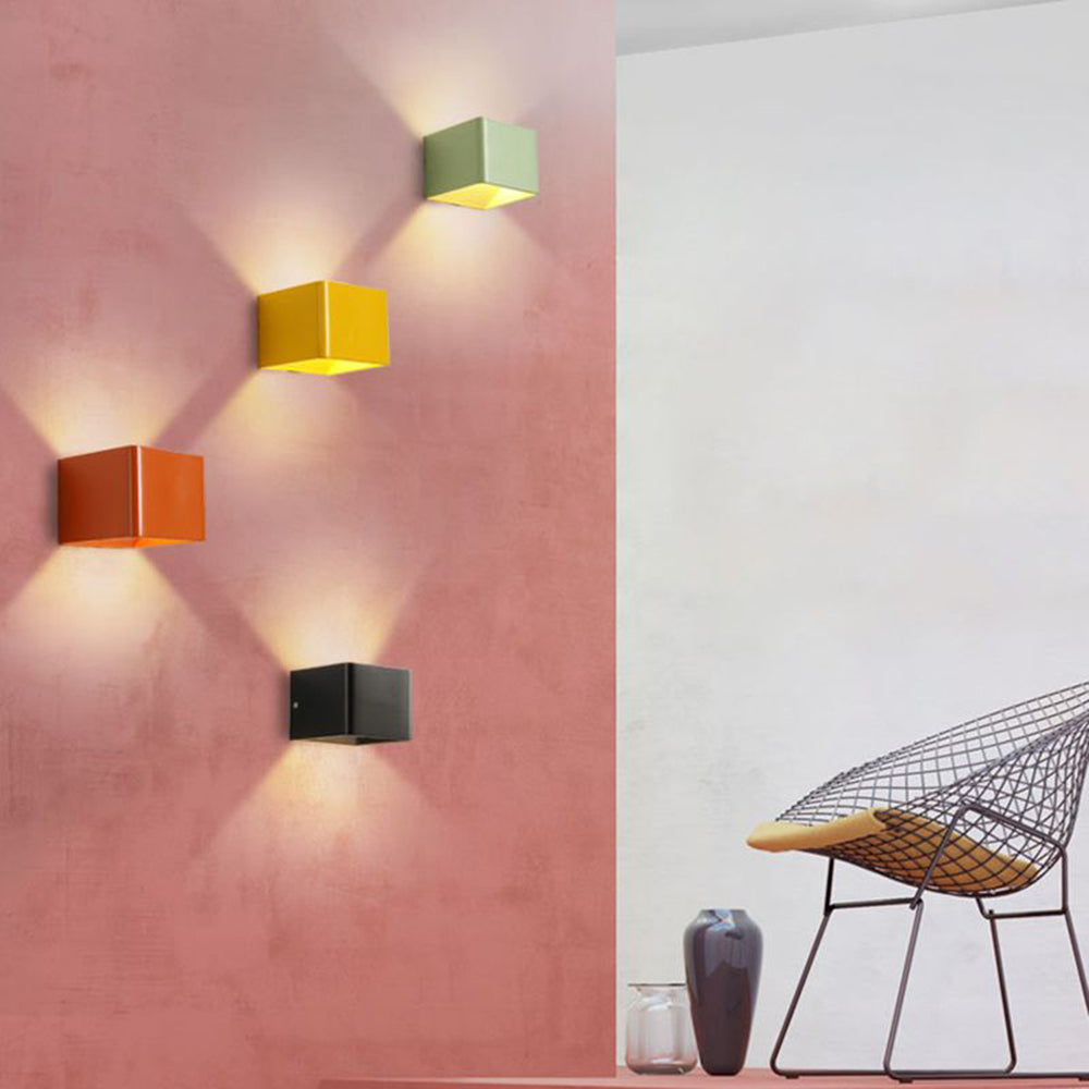 Hjemix | Moderne firkantet vegglampe
