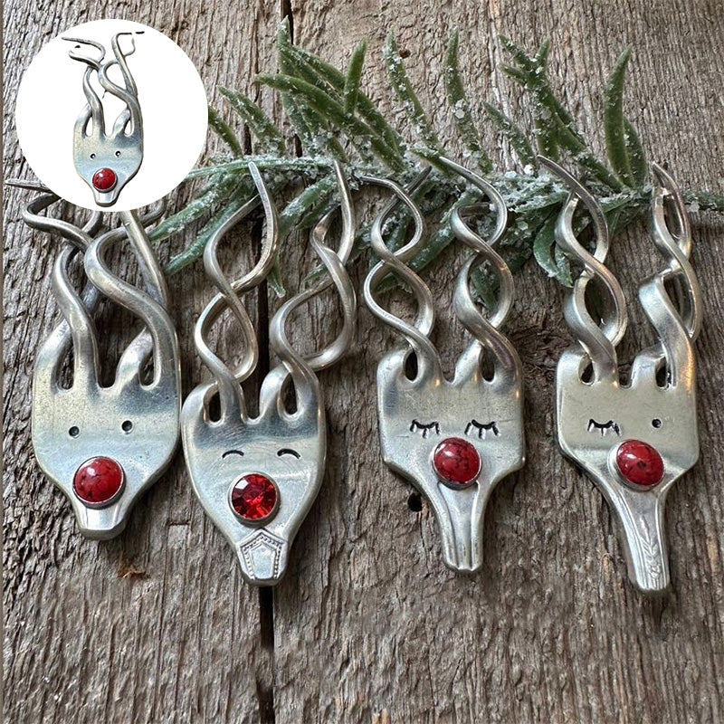 Hjemix | Morsom Gaffel Reinsdyr Ornament
