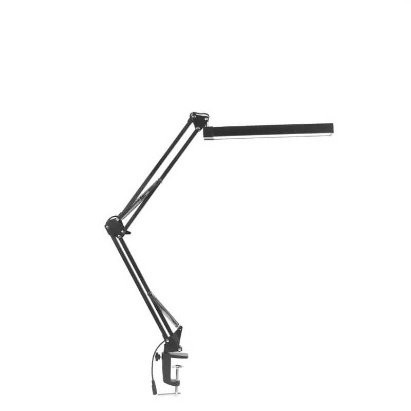 Hjemix | LED Foldbar Lang Arm Klips Øyevern USB Leselampe