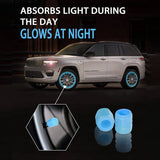 Hjemix | Universelle fluoriserende dekkventilkapsler (4 PCS/Sett)