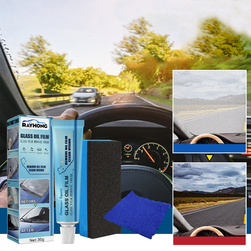 Hjemix | Automotiv Glass Olje Film Rengjøring
