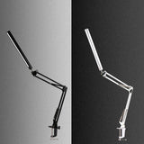 Hjemix | LED Foldbar Lang Arm Klips Øyevern USB Leselampe