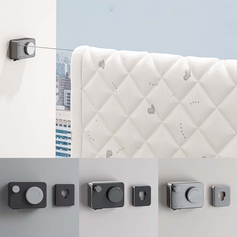 Hjemix | Usynlig sammenleggbar klessnor