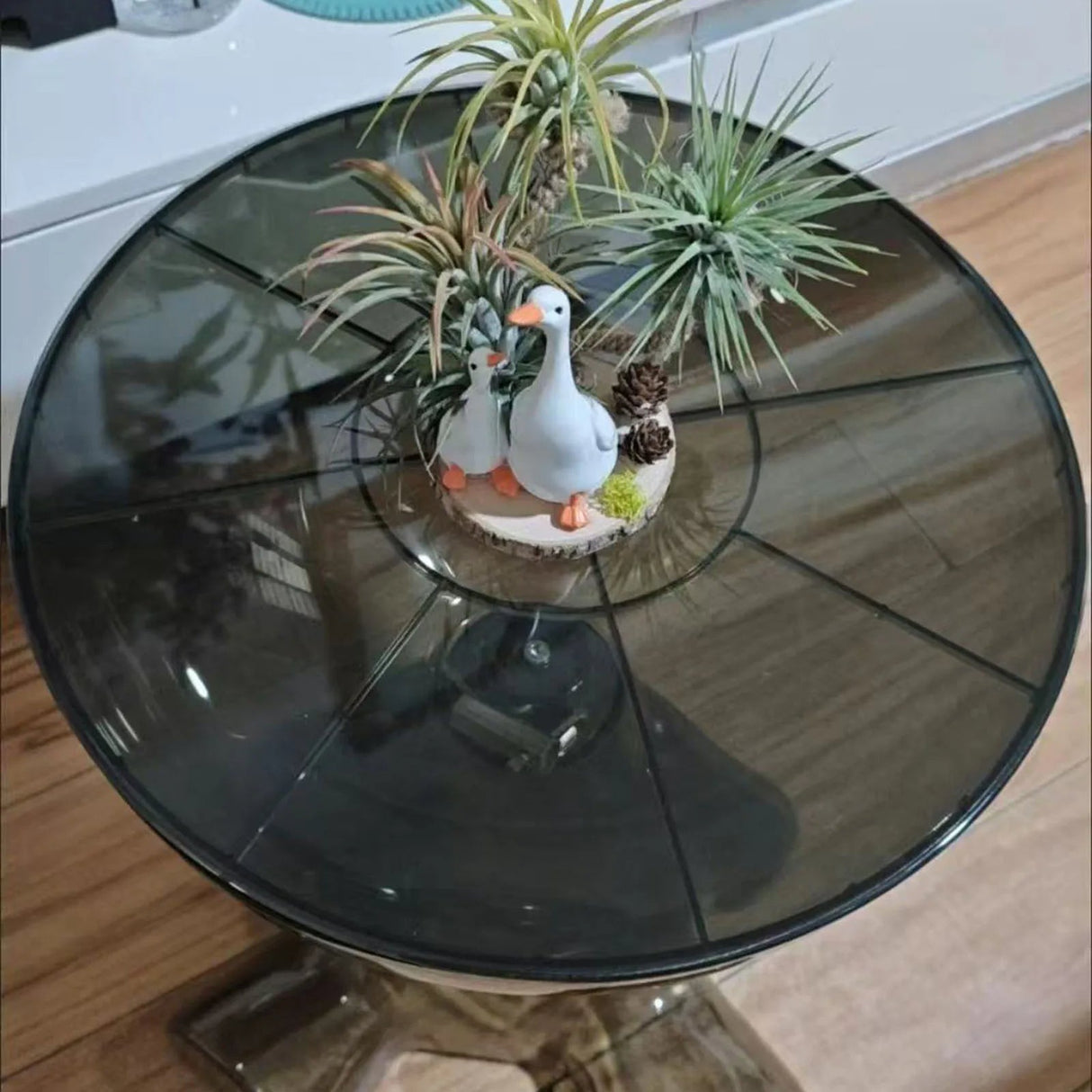 Hjemix | European Akril Transparent Plassbesparende Kaffebord