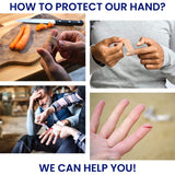 Hjemix | Rustfritt Stål Mesh Metall Laboratorie Beskyttelseshansker