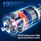 Hjemix | Slim V8 Mate trådløs støvsuger for bilen