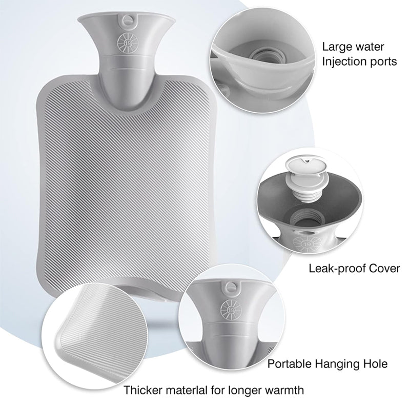 Hjemix | Plysj påfyllbar varmtvannflaske belte