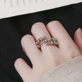 Hjemix | Distribuer Dine Frykt Sirkel Perler Fidget Ring