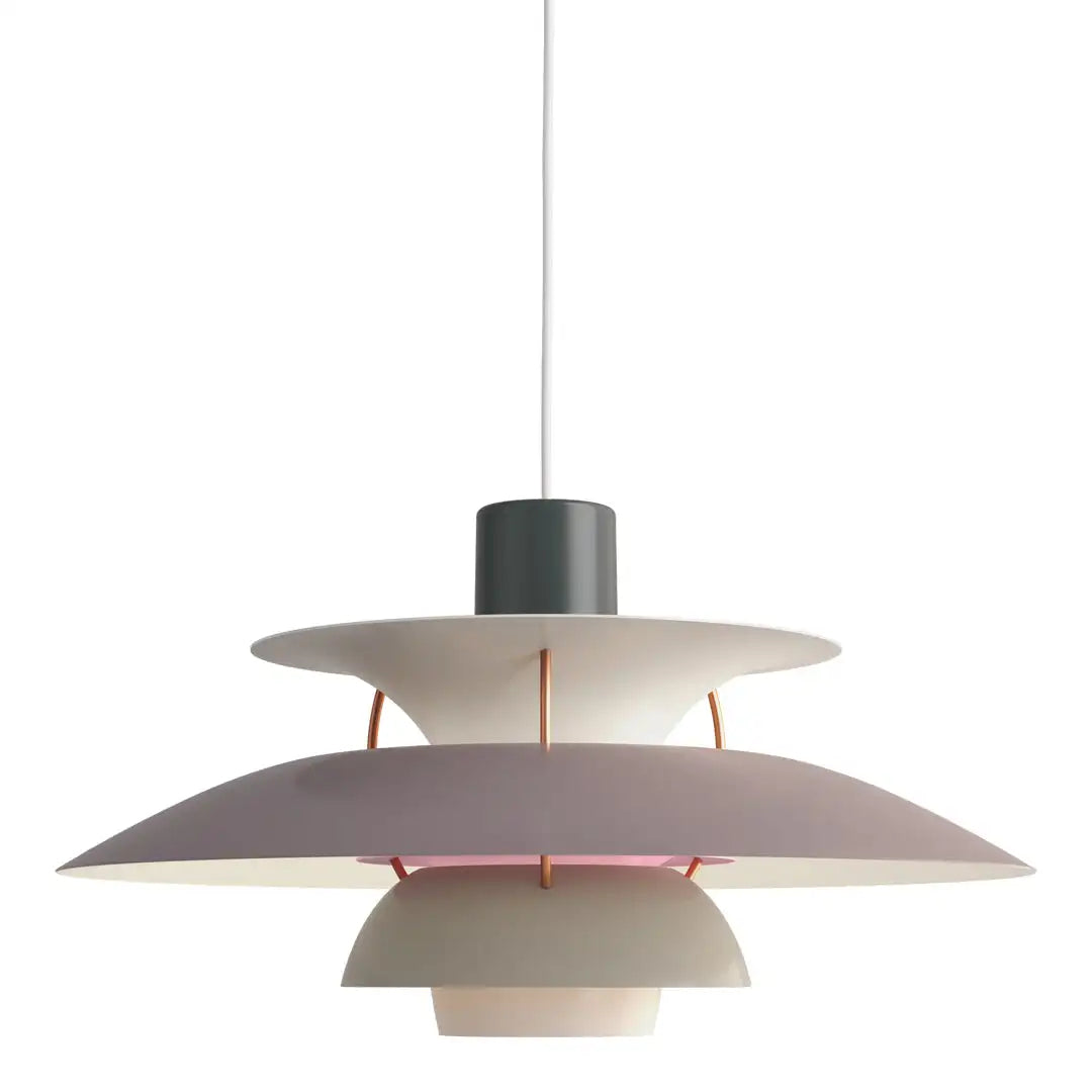 Hjemix | Moderne LED Taklampe Rund – Dimbar & Holdbar – Stilfull Belysning for Stue, Spisestue & Kontor