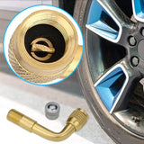 Hjemix | Universal dekkventilforlengelsesadapter for bil, sykkel, motorsykkel, scooter