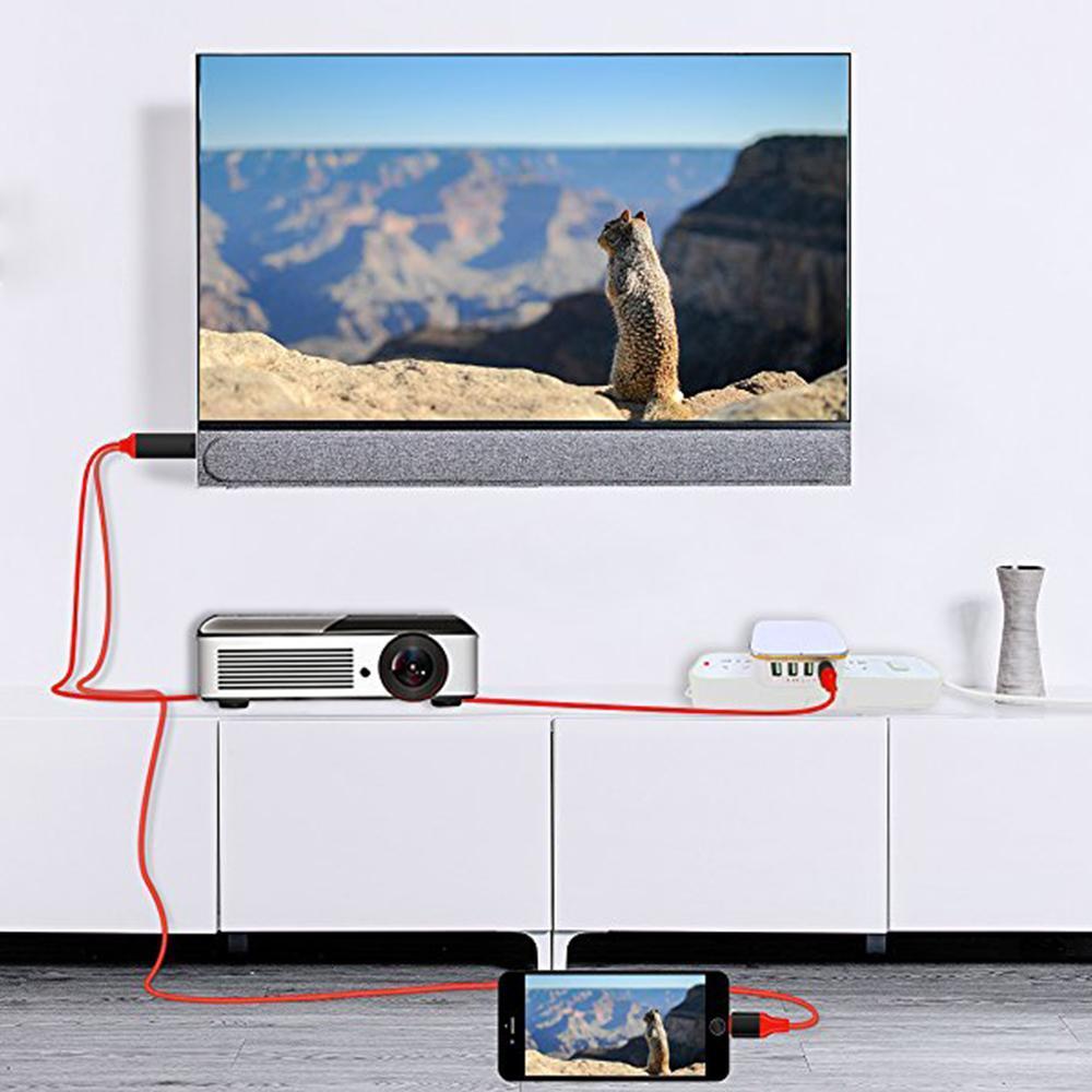 Hjemix | HDMI Monitor adapter kabel for iPhone/Android til TV