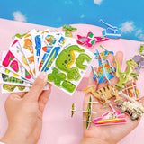 Hjemix | Barnas Læring 3D Puslespill Leketøy (10 deler)