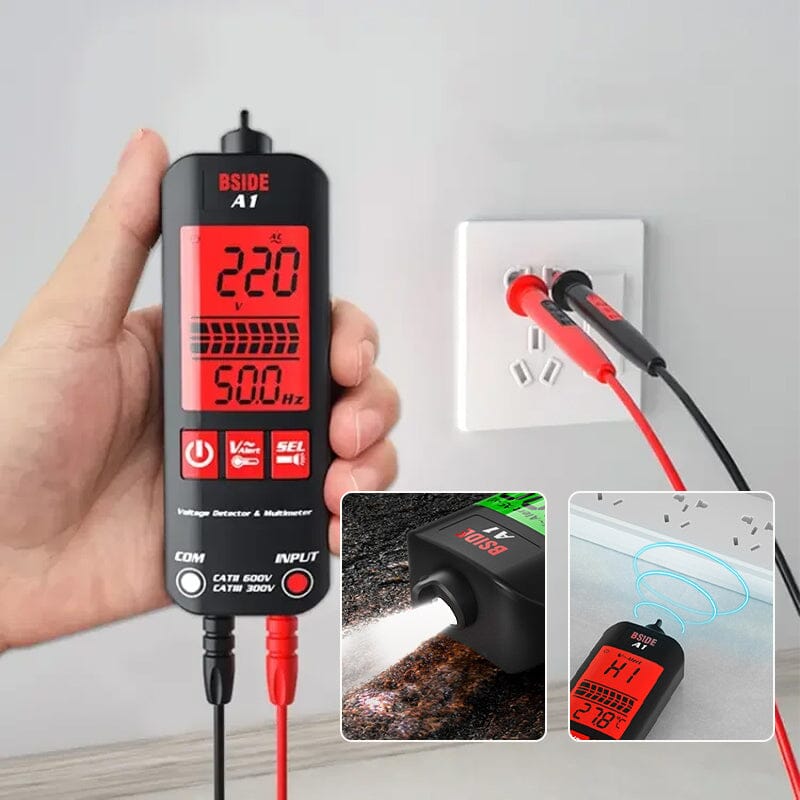 Hjemix | A1 Helautomatiske Anti-Brenner Intelligent Digital Multimeter