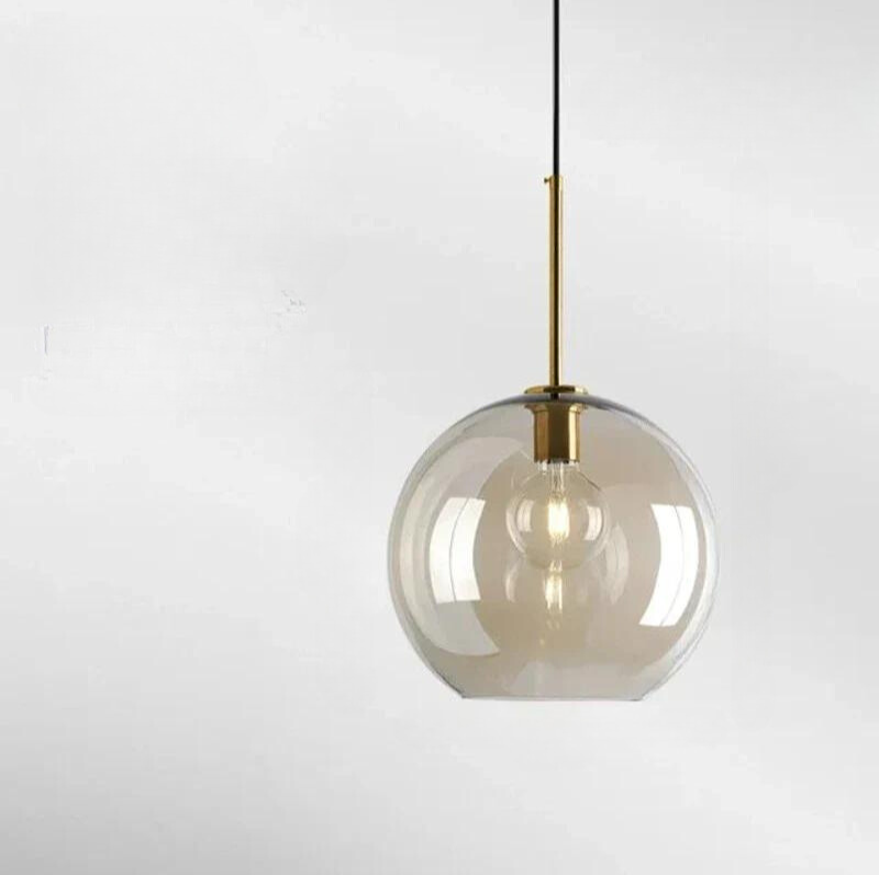 Hjemix | NordicGlas - Moderne skandinavisk glasspendellampe for spisestue og stue